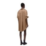 LOEWE CHAIN SHIRT DRESS IN SILK