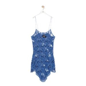 LOEWE CROCHET DRESS IN COTTON