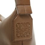 LOEWE SMALL CUBI CROSSBODY BAG IN SUPPLE SMOOTH CALFSKIN AND JACQUARD