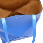 LOEWE XL PUZZLE FOLD TOTE BAG IN SHINY CALFSKIN