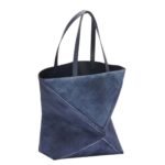 LOEWE XL FOLD TOTE BAG IN SUEDE CALFSKIN