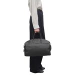 THE ROW GEORGE DUFFLE IN LEATHER