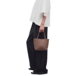THE ROW SMALL PARK TOTE BAG IN LEATHER