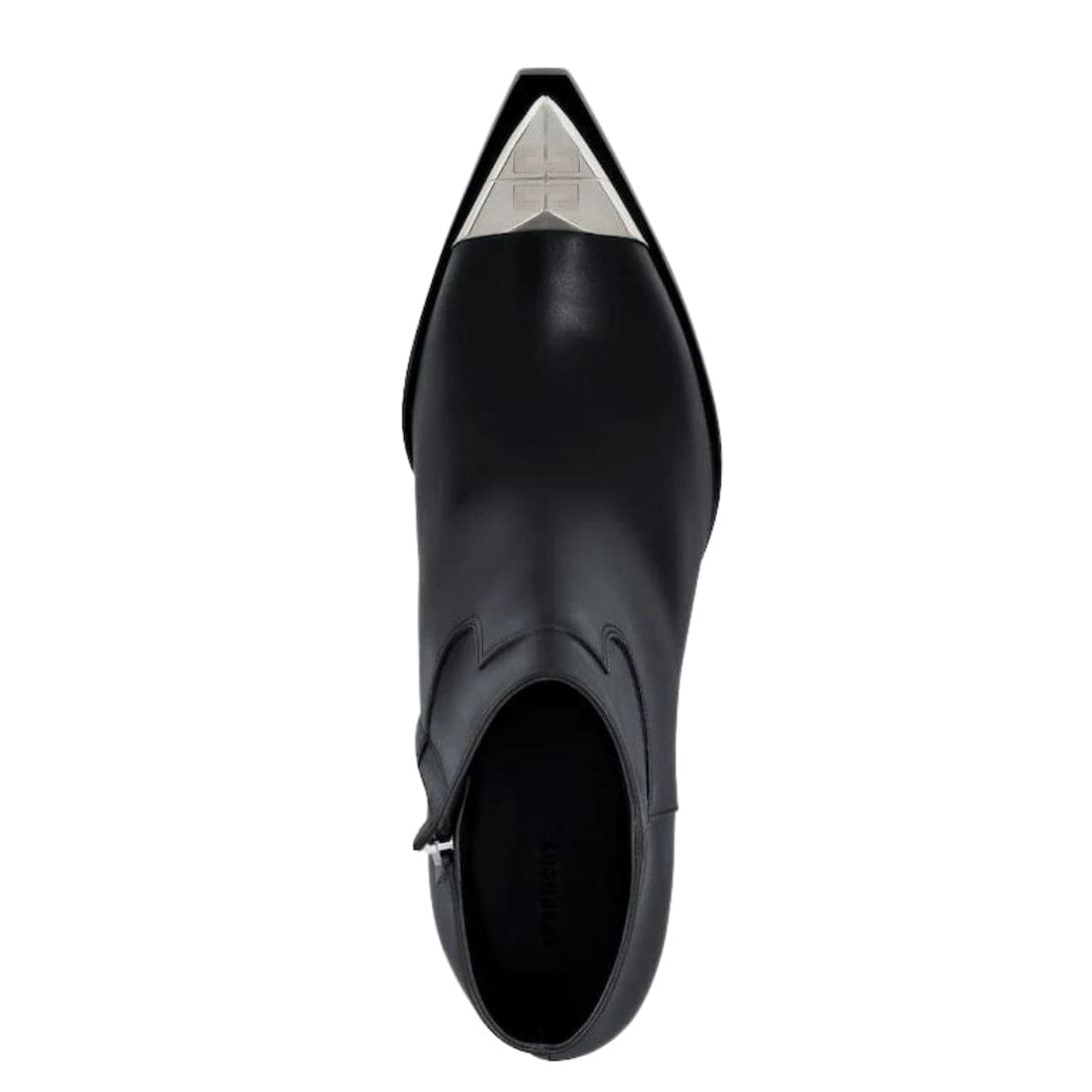 GIVENCHY WESTERN ANKLS BOOTS IN LEATHER