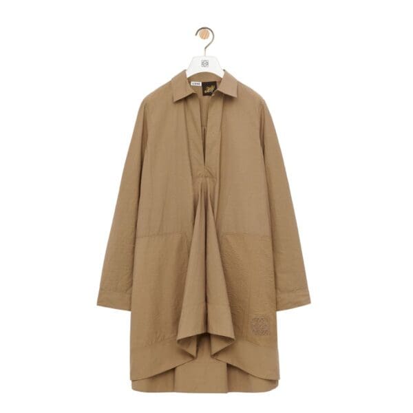 LOEWE TUNIC DRESS IN COTTON BLEND