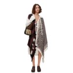 LOEWE TUNIC DRESS IN CRINKLED HABOTAI AND COTTON