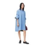 LOEWE TURN UP DRESS IN COTTON