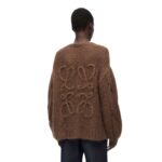 LOEWE ANAGRAM MOHAIR CARDIGAN