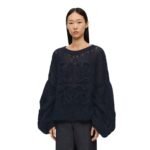 LOEWE ANAGRAM MOHAIR SWEATER
