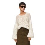 LOEWE ANAGRAM MOHAIR SWEATER
