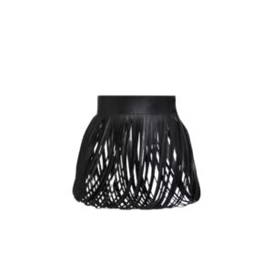 ALAIA FRINGED LEATHER BELT