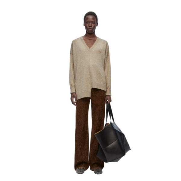 LOEWE ASYMMETRIC CASHMERE SWEATER