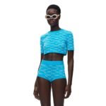 LOEWE CROPPED COTTON SWEATER