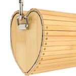 FENG CHEN WANG BLACK STRAP SMALL BAMBOO BAG