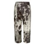 SAKS POTTS LUA PANTS BROWN WHITE COW