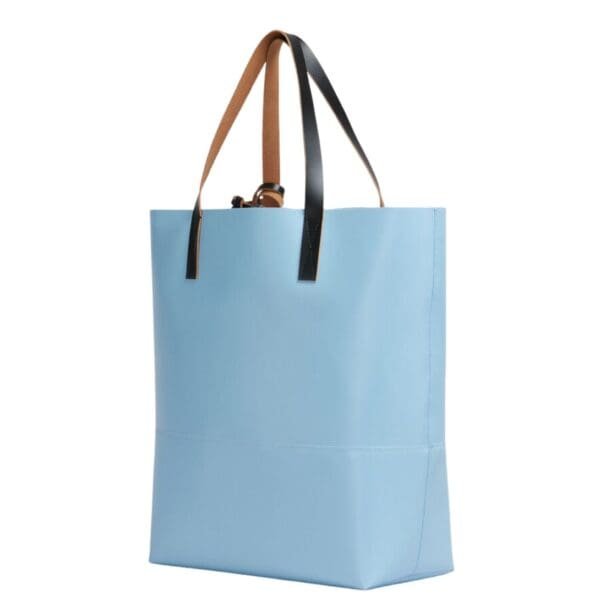 MARNI LIGHT BLUE OPEN SHOPPER WITH MARNI TAG