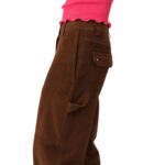 SAKS POTTS ROSE PANTS — CHOCOLATE