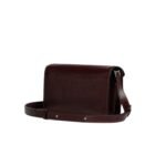 MARNI RED LEATHER TRUNK SOFT BAG