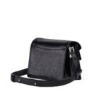 MARNI TRUNK SOFT MINI BAG IN BLACK LEATHER