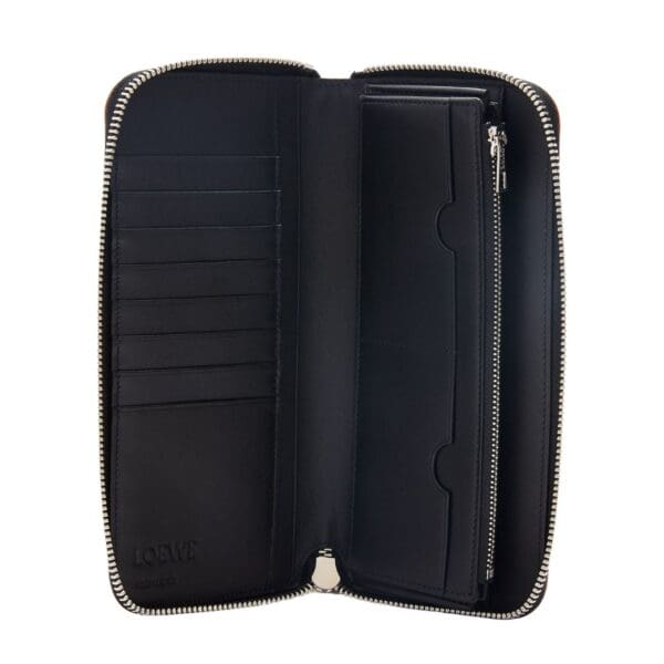 LOEWE OPEN WALLET IN SMOOTH CALFSKIN WITH PUZZLE STITCHING