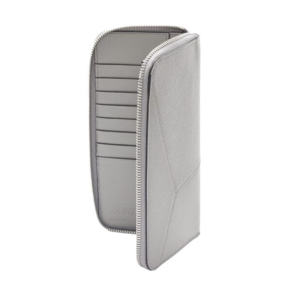 LOEWE PUZZLE OPEN WALLET WITH ZIP IN CLASSIC CALFSKIN