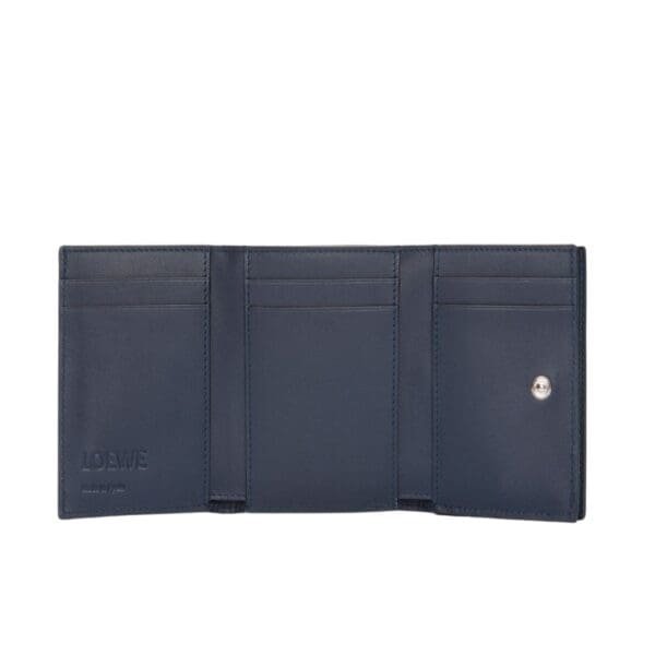 LOEWE TRIFOLD WALLET IN SATIN CALFSKIN