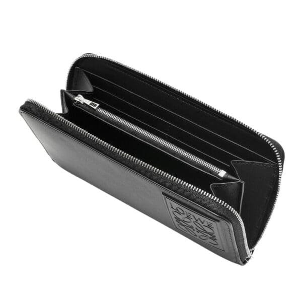 LOEWE ZIPPED WALLET IN SATIN CALFSKIN