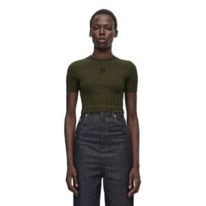 LOEWE CROP TOP IN COTTON