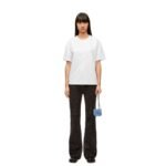LOEWE PUZZLE FOLD T SHIRT IN RELAXED FIT COTTON
