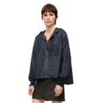 LOEWE DENIM HOODED JACKET