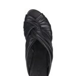 GIVENCHY TWIST MULES IN SATIN