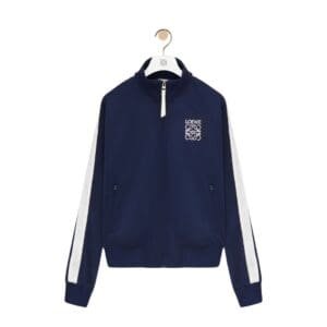 LOEWE TECHNICAL JERSEY TRACK JACKET