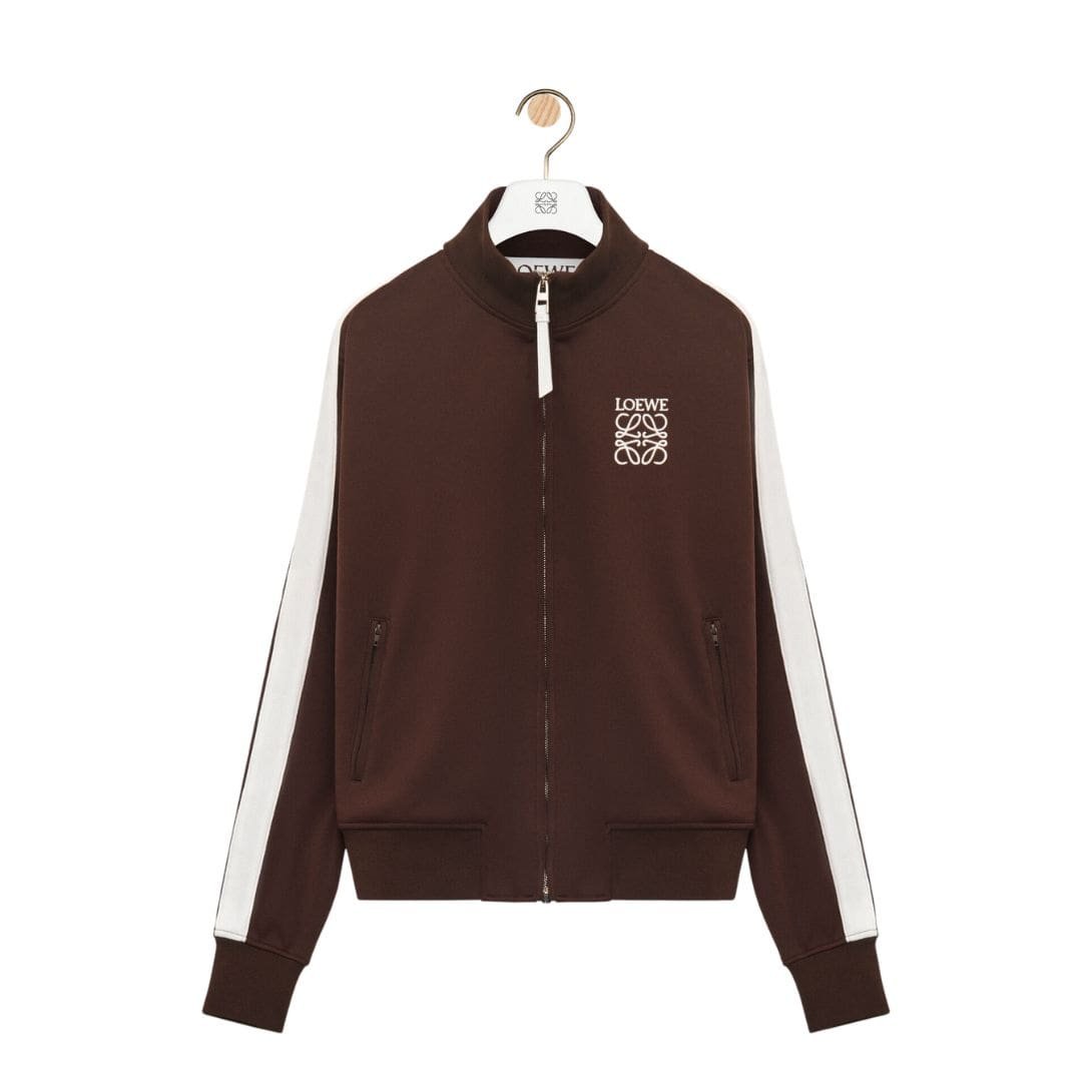 LOEWE TECHNICAL JERSEY TRACK JACKET