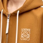 LOEWE TRACKSUIT JACKET WITH HOOD IN TECHNICAL JERSEY