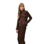 SAKS POTTS LAUREN JACKET CHESTNUT