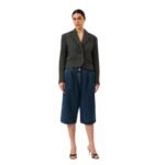 SAKS POTTS MATTEO BLAZER HERRINGBONE GREY