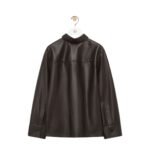 LOEWE BACK TO FRONT SHIRT IN NAPPA LAMBSKIN