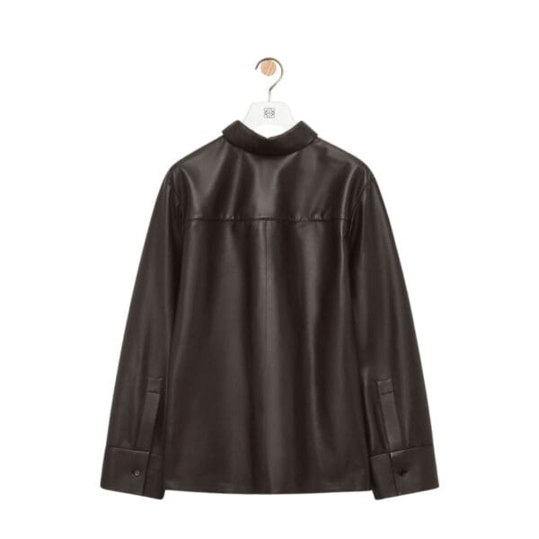 LOEWE BACK TO FRONT SHIRT IN NAPPA LAMBSKIN