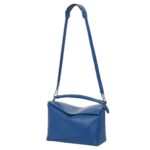 LOEWE LARGE PUZZLE BAG IN SHINY CALFSKIN