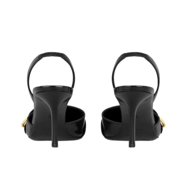 GIVENCHY VOYO SLINGBACKS IN LEATHER