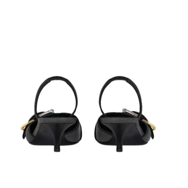 GIVENCHY VOYO SLINGBACKS IN LEATHER