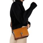 JOSEPH DUCLOS SAINT CLAIR LEATHER MESSENGER BAG