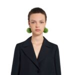 MARNI BLACK A LINE CADY JACKET WITH BACK PLEAT