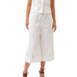 SAKS POTTS CLAIRE SHORTS — WHITE