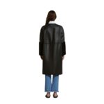 MARNI BLACK REVERSIBLE SHEARLING COAT