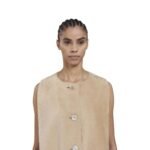 MARNI REVERSIBLE LIGHT MERINO VELOUR VEST