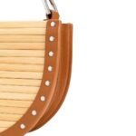 FENG CHEN WANG HALF ROUND BAMBOO BAG