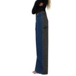 SAKS POTTS HIK PANTS — INDIGOHERRINGBONE GREY
