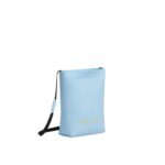 MARNI LIGHT BLUE CROSSBODY BAG WITH SHOELACE STRAP
