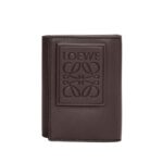 LOEWE TRIFOLD WALLET IN SATIN CALFSKIN